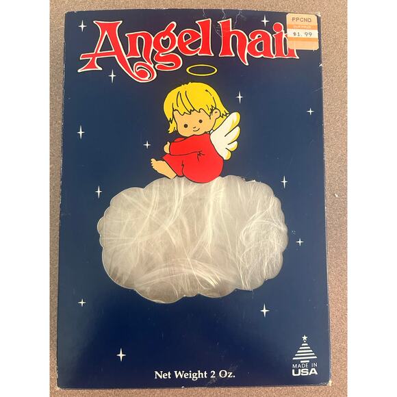 Vintage Sealed 2oz box of Angel Hair - Picture 1 of 2
